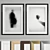 Elegant Art Frame Set 3D model small image 3