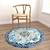Round Carpets Set: Versatile and Detailed 3D model small image 4