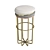 Elegant Obsidian Bar Stool: Modern Design 3D model small image 2