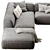 Lema Cloud: Modern & Stylish Sofa 3D model small image 4