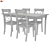 Elegant INGATORP INGOLF Table & Chair Set 3D model small image 3