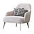 Timeless Armchair Liam - Stylish and Versatile 3D model small image 2