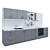 Stylish and Modular ENHET Kitchen 3D model small image 2