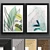 Modern Art Frame Set 3D model small image 1