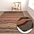 Luxury Carpets Set: High-Quality Textures, 3D Models 3D model small image 5