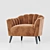 Modern Comfort Armchair 3D model small image 2