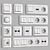 Modernize Your Home with Tem LOGIQ Wall Switches 3D model small image 4