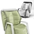 Convertible Comfort Armchair 3D model small image 2