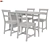 Vintage Style Dining Set - IKEA GAMLEBY 3D model small image 3