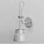 Industrial Adjustable Height Wall Sconce 3D model small image 3