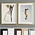 Versatile Art Frame A07 - Wood & Metal - 50x70 cm 3D model small image 1