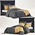 Sleek Agnes Bed: Exquisite Design 3D model small image 2