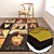 Luxury Carpet Set: High-Quality Textures 3D model small image 5