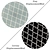 Round Carpets Set: Versatile and Realistic 3D model small image 2