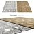 Stylish Home Décor Carpets 3D model small image 1