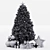 Festive Christmas Tree Decoration Set 3D model small image 5