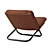 Sleek Arflex Cross Armchair 3D model small image 3