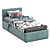 Bonaldo Titti 3 Single Bed 3D model small image 3