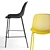 Modern Quinby Bar Chair by Julia Grup 3D model small image 3