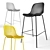 Modern Quinby Bar Chair by Julia Grup 3D model small image 4