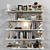 Sleek Shelves: Vray & Corona Compatible 3D model small image 1