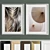 Modern Art Frame Set: Wood & Metal 3D model small image 5