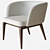 Uovo Bridge Chair: Modern Elegance 3D model small image 1