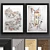 Modern Art Frame Collection 677 3D model small image 1