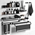 INDA Bathroom Set: Stylish & Functional 3D model small image 1