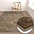 Luxury Textured Carpet Set 3D model small image 5