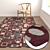 Luxury Carpet Set: High-Quality Textures for Various Perspectives 3D model small image 5