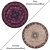 6-Piece Round Carpets Set 3D model small image 2