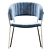 Pisa Velvet Chair: Deephouse Pro 3D model small image 2