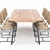 Modern Dining Table Set 3D model small image 2