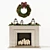 Holiday Joy Christmas Decor Set 3D model small image 1