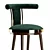 Classic Industrial Bar Stool 3D model small image 3