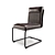 Contemporary Dining Chair Vid 3D model small image 4