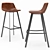 Modern Bar Table and Stool Set 3D model small image 4