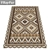 High-Quality Carpet Set 2163 3D model small image 2