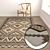 High-Quality Carpet Set 2163 3D model small image 5
