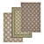 High-Quality Carpet Set | 3D Textured Rugs for VRay & Corona 3D model small image 1