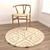 Round Carpets Set - Variety in Every Detail 3D model small image 4