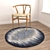 Round Carpets Set: Versatile & Stylish 3D model small image 4