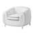 Cozy Modern Ingrid Chair 3D model small image 5