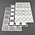 High-Resolution Rug Set | 3 Textured Rugs 3D model small image 1