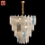 Elegant Glass Petal Chandelier 3D model small image 6