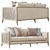 Elegant Duet Sofa: Caracole Upholstery 3D model small image 1