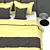 Sleek Contemporary Bed Design 3D model small image 3