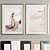 Modern Art Frame with Multiple Material Options 3D model small image 2