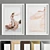 Modern Art Frame with Multiple Material Options 3D model small image 3